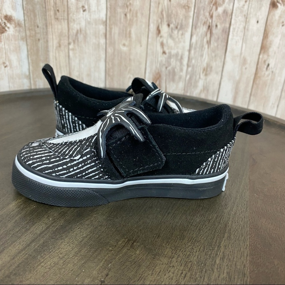 Vans x‎ Disney the Nightmare Before Christmas Slip on V Sneaker Size 5.5 Toddler - Picture 10 of 12